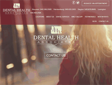 Tablet Screenshot of mydentalhealthassociates.com